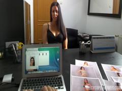 She lets herself be fucked to get a job